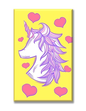 Cuadro decorativo Industria Grafica Ciento 23 Unicornio enamorado