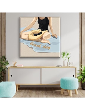 Cuadro decorativo Industria Grafica Ciento 23 día de playa
