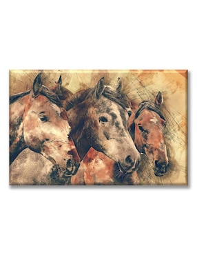 Cuadro Decorativo Industria Gráfica Ciento 23 Caballos Pintura