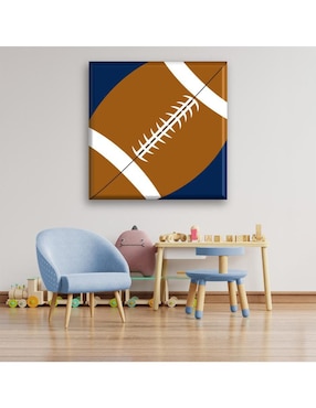 Cuadro decorativo Industria Grafica Ciento 23 Balón americano