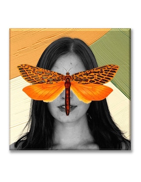 Cuadro Decorativo Industria Gráfica Ciento 23 Ojos Mariposa