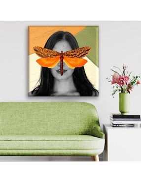 Cuadro decorativo Industria Grafica Ciento 23 Ojos mariposa