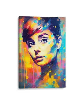Cuadro decorativo Canvas Lab Audrey hepburn