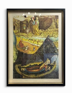 Litografía Aguafuerte Galería Leonora Carrington Técnica Impresión