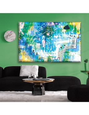 Cuadro decorativo Industria Grafica Ciento 23 Ciudad abstracta
