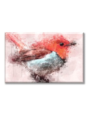 Cuadro decorativo Industria Grafica Ciento 23 Pájaro acuarela