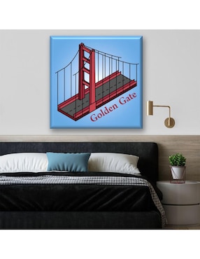 Cuadro decorativo Industria Grafica Ciento 23 golden gate san francisco