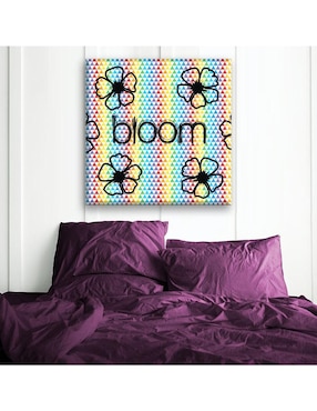 Cuadro decorativo Industria Grafica Ciento 23 Frase arcoiris