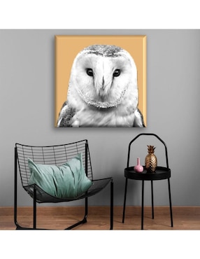 Cuadro decorativo Industria Grafica Ciento 23 Lechuza