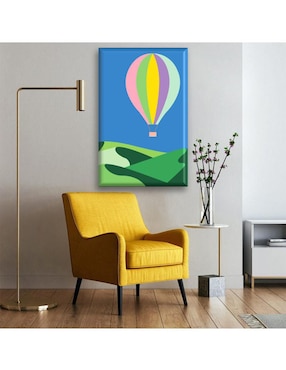 Cuadro decorativo Industria Grafica Ciento 23 Globo aerostático