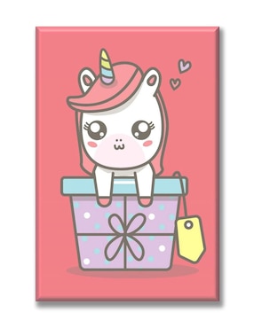 Cuadro Decorativo Industria Grafica Ciento 23 Unicornio Regalo