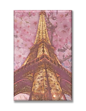 Cuadro decorativo Industria Grafica Ciento 23 Torre Eiffel cerezos