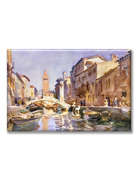 Cuadro Decorativo Industria Grafica Ciento 23 Canal Veneciano