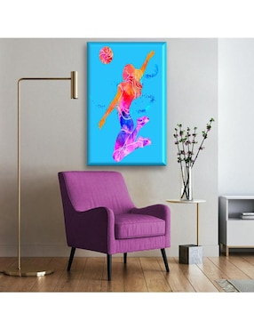 Cuadro decorativo Industria Grafica Ciento 23 Jugadora voleibol
