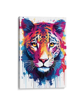Cuadro decorativo Canvas Lab El jaguar