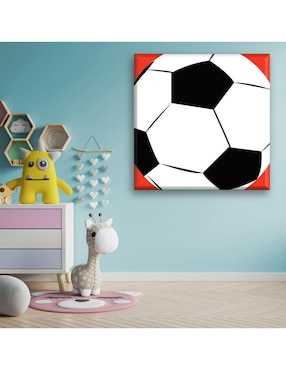 Cuadro decorativo Industria Grafica Ciento 23 Balón fútbol