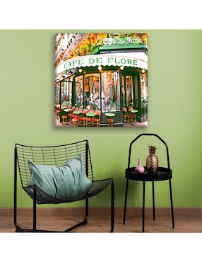 Cuadro decorativo Industria Grafica Ciento 23 Café de flore