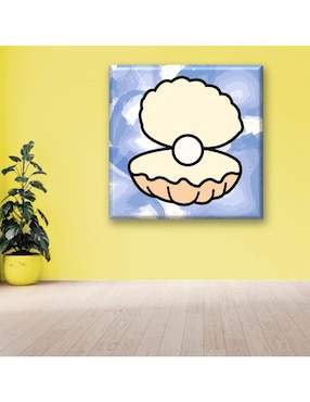 Cuadro decorativo Industria Grafica Ciento 23 Concha de mar