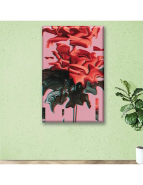 Cuadro decorativo Industria Grafica Ciento 23 Rosa glitch
