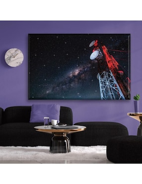 Cuadro decorativo Industria Grafica Ciento 23 Antenas de tecnología