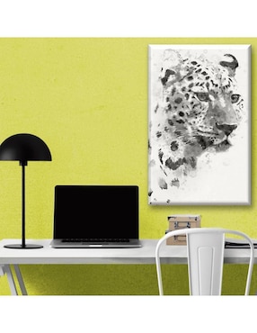 Cuadro decorativo Industria Grafica Ciento 23 Cheetah acuarela