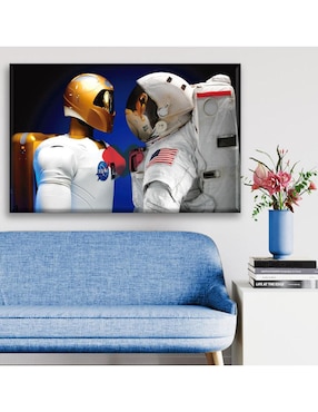 Cuadro decorativo Industria Grafica Ciento 23 Amor astronauta