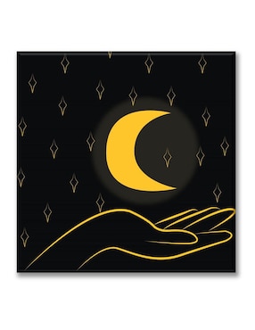 Cuadro decorativo Industria Grafica Ciento 23 La luna en tus manos