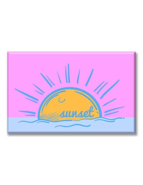 Cuadro decorativo Industria Grafica Ciento 23 Atardecer pastel