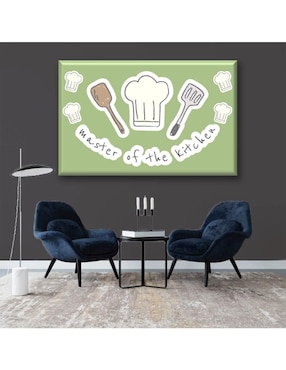 Cuadro decorativo Industria Grafica Ciento 23 Maestro de la cocina