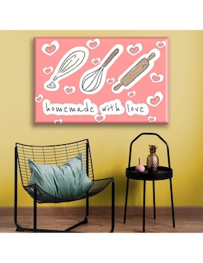 Cuadro decorativo Industria Grafica Ciento 23 Cocina con amor