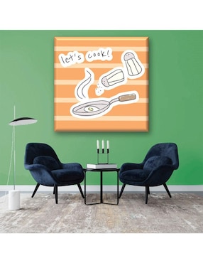 Cuadro decorativo Industria Grafica Ciento 23 A cocinar