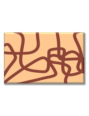 Cuadro decorativo Industria Grafica Ciento 23 Camino rojo