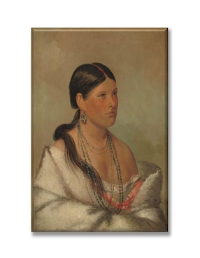 Cuadro decorativo Industria Grafica Ciento 23 Él águila femenina by George Catlin