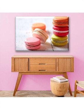 Cuadro decorativo Industria Grafica Ciento 23 Macarrones de colores