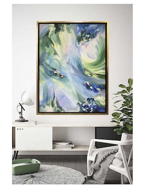 Pintura Un Susurro de Flores técnica acrílico Lune Art Gallery