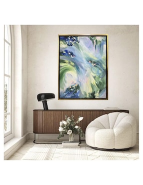 Pintura Un Susurro de Flores técnica acrílico Lune Art Gallery