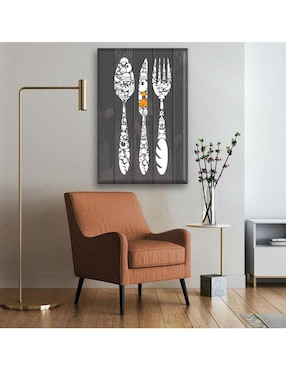 Cuadro decorativo Industria Grafica Ciento 23 Cubiertos comida