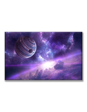 Cuadro decorativo Industria Grafica Ciento 23 Nebula morada