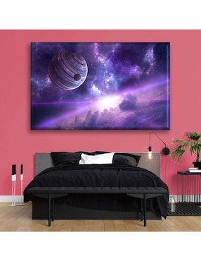 Cuadro decorativo Industria Grafica Ciento 23 Nebula morada