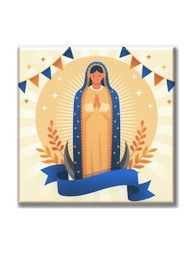 Cuadro Decorativo Industria Gráfica Ciento 23 Virgen Imagen