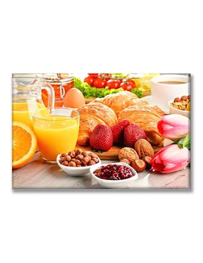 Cuadro decorativo Industria Grafica Ciento 23 Desayuno fresco