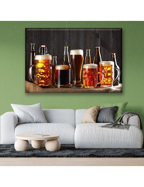 Cuadro decorativo Industria Grafica Ciento 23 Colores ámbar