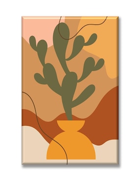 Cuadro decorativo Industria Grafica Ciento 23 Maceta nopal