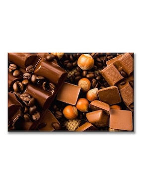 Cuadro Decorativo Industria Gráfica Ciento 23 Chocolate De Café