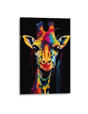 Cuadro decorativo Canvas Lab Jirafa