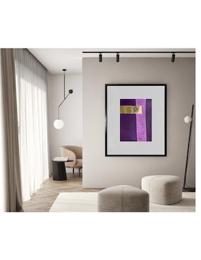 Pintura Gold Parade III técnica acrílico Lune Art Gallery