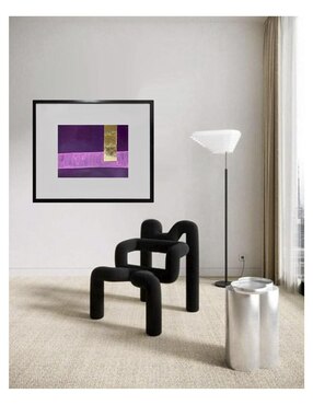 Pintura Gold Parade III técnica acrílico Lune Art Gallery