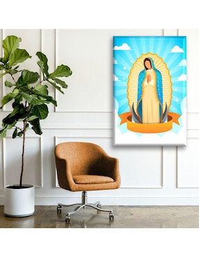 Cuadro decorativo Industria Grafica Ciento 23 Virgen ilustración