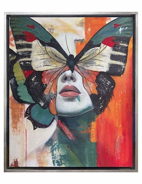 Pintura U R Beautiful técnica acrílico Lune Art Gallery Mariposas