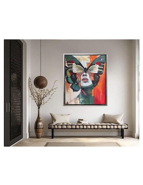 Pintura U R Beautiful técnica acrílico Lune Art Gallery Mariposas